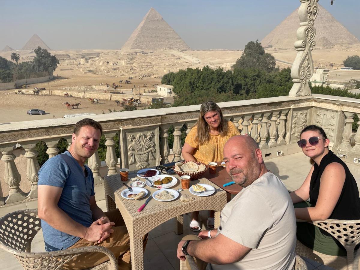 Sphinx Palace Pyramids View Inn Kafret el-Gabal Zewnętrze zdjęcie