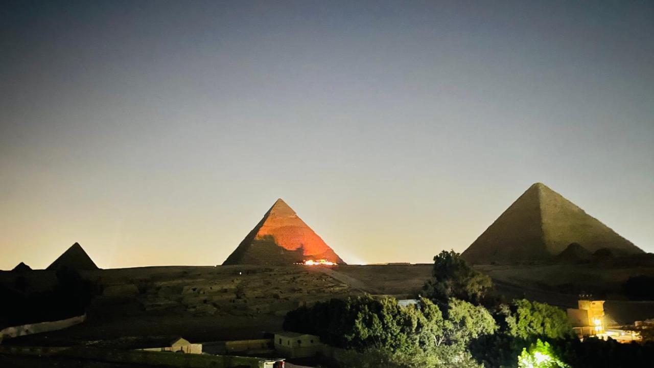 Sphinx Palace Pyramids View Inn Kafret el-Gabal Zewnętrze zdjęcie