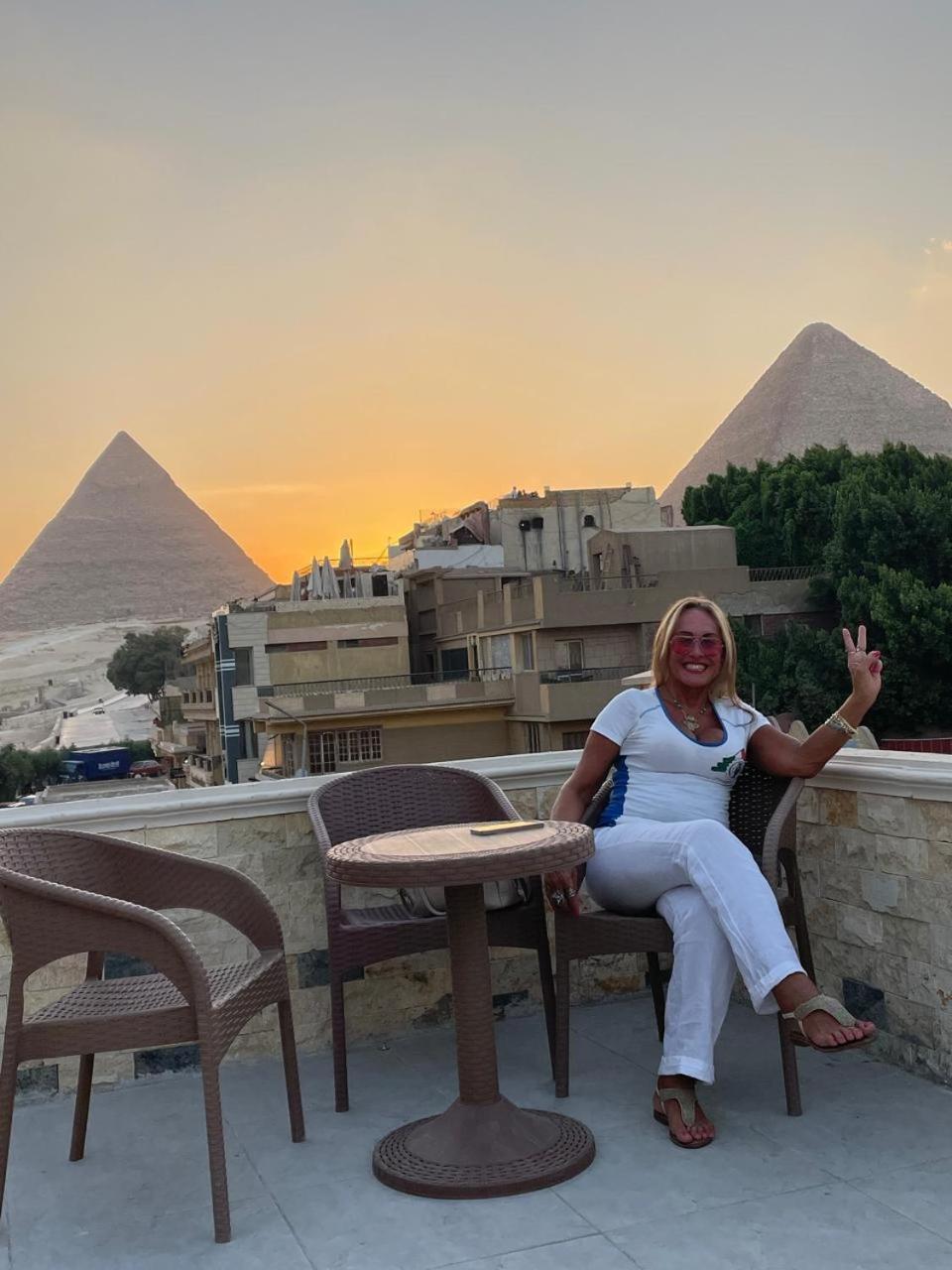 Sphinx Palace Pyramids View Inn Kafret el-Gabal Zewnętrze zdjęcie