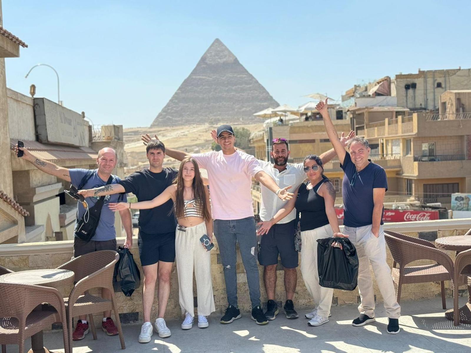 Sphinx Palace Pyramids View Inn Kafret el-Gabal Zewnętrze zdjęcie